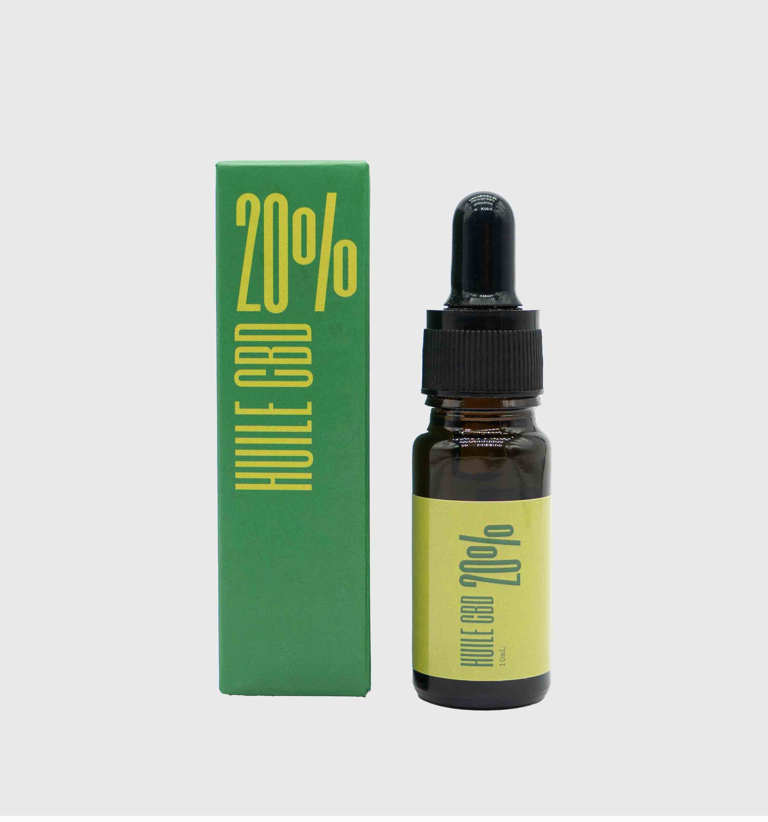 HUILE DE CBD 20% CHANVRE