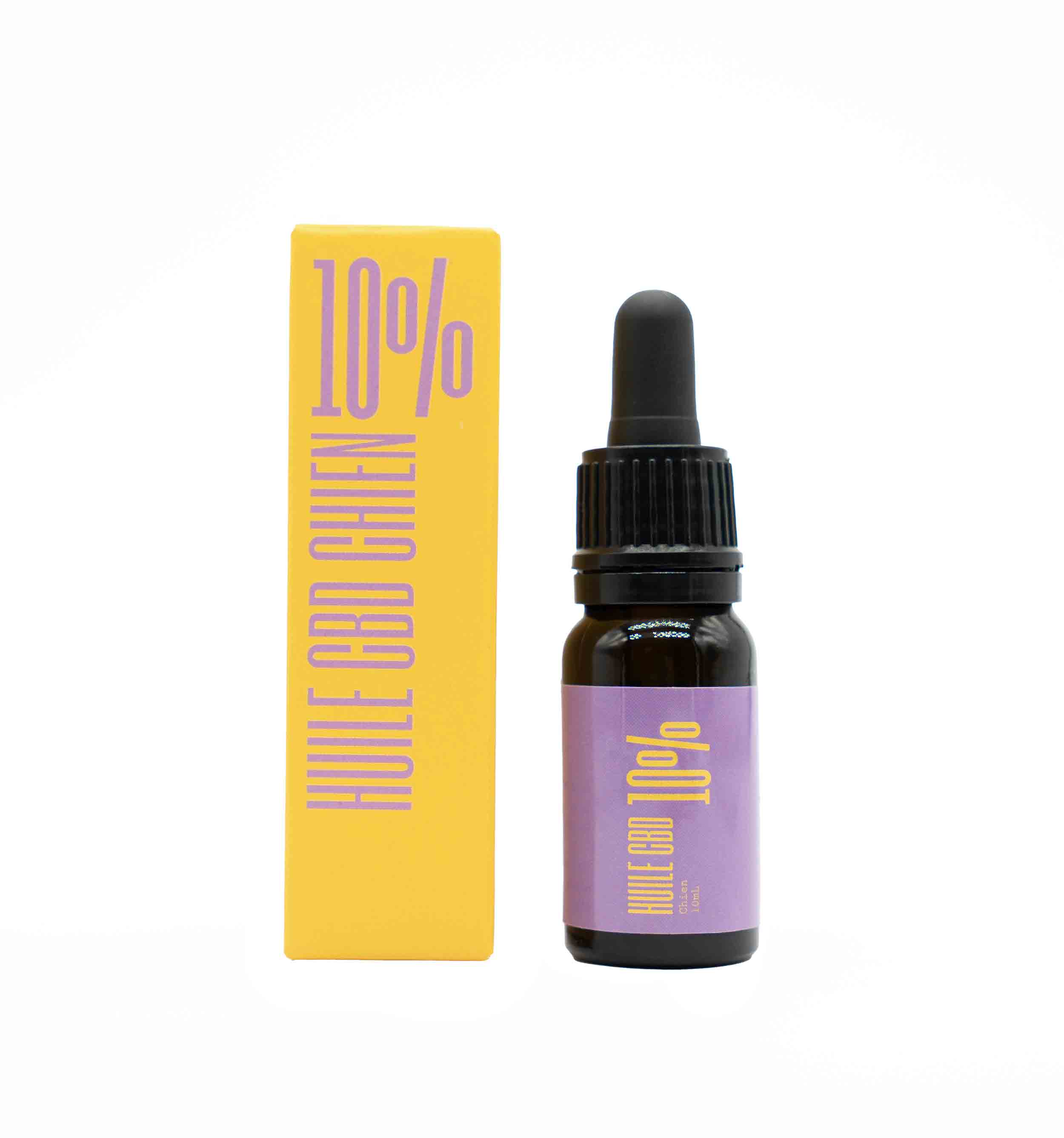 HUILE CBD CHIEN 10%