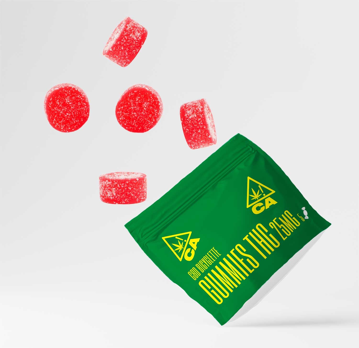 GUMMIES THC 25MG CERISE