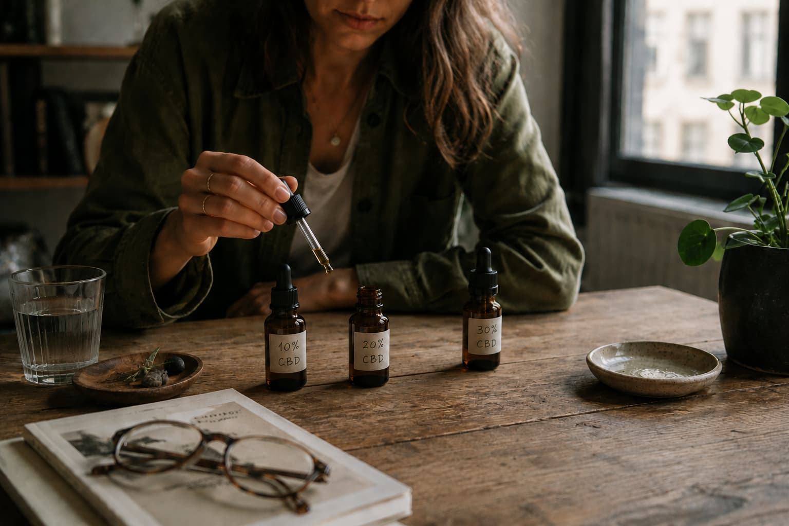 CBD 10 %, 20 %, 30 % : quelle différence concrète