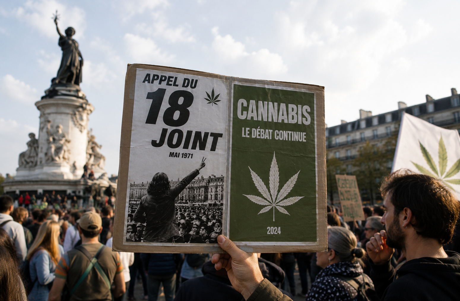 Cannabis en France : 50 ans après l’Appel du 18 joint, le débat est-il toujours le même ?