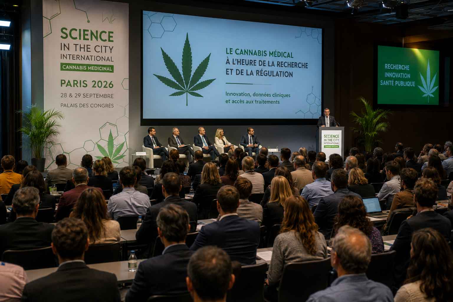 Cannabis médical : Paris accueille Science in the City en septembre 2026