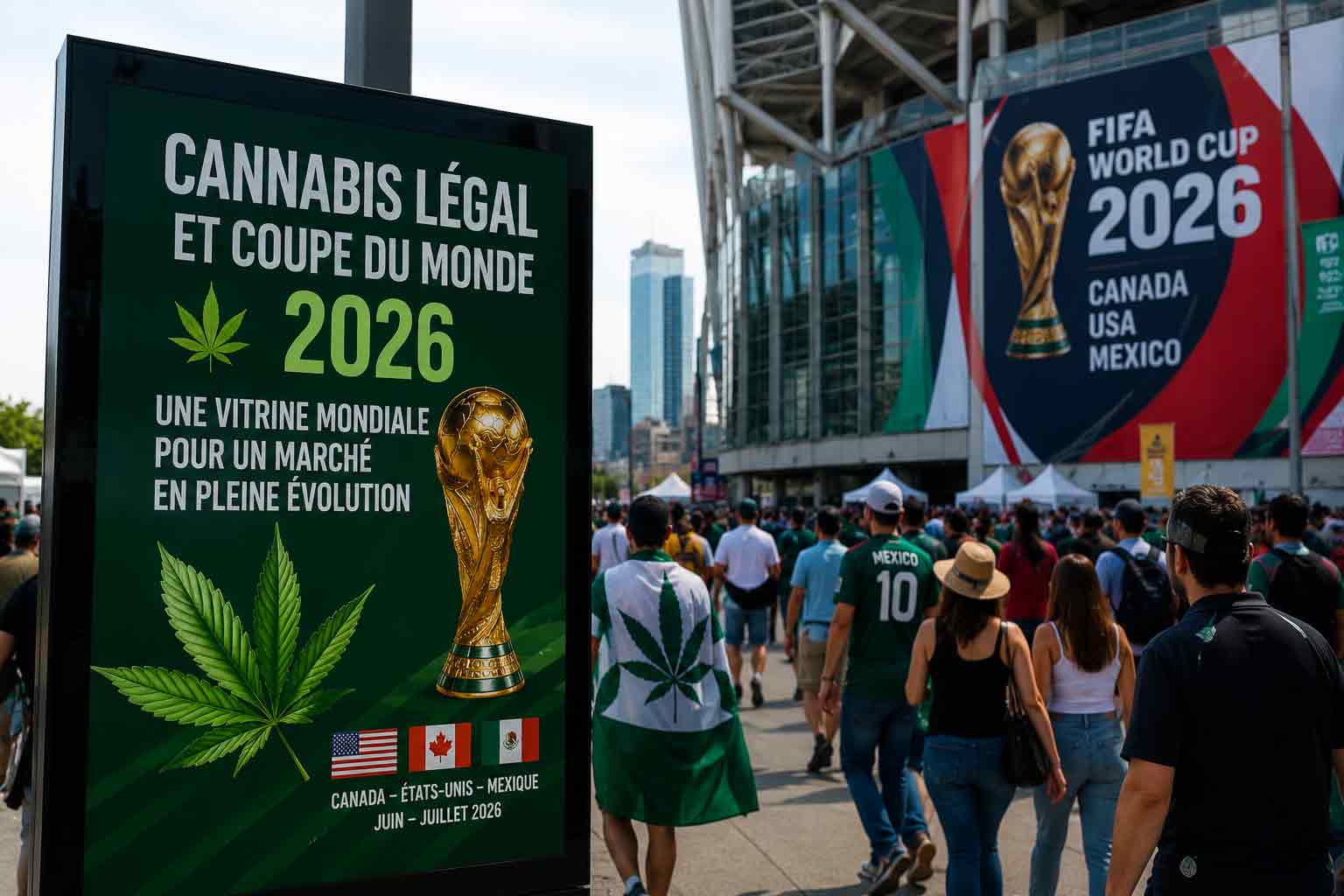 Cannabis légal et Coupe du monde 2026 : une vitrine mondiale pour un marché en pleine évolution