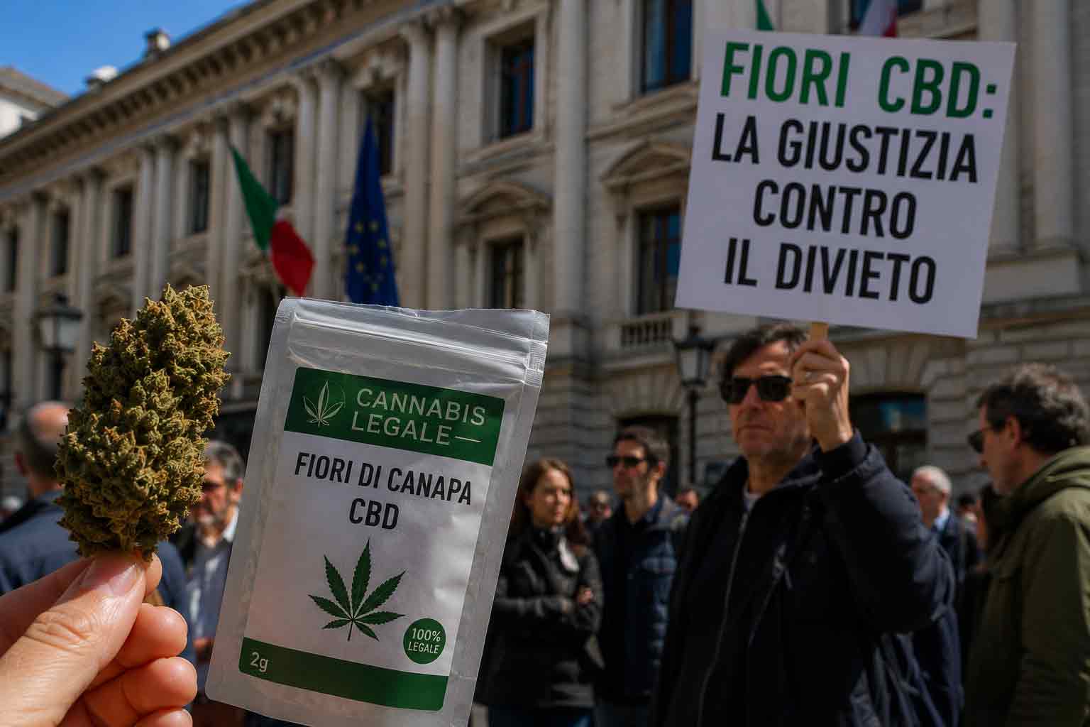 Fleurs CBD en Italie : la justice fragilise l'interdiction du gouvernement