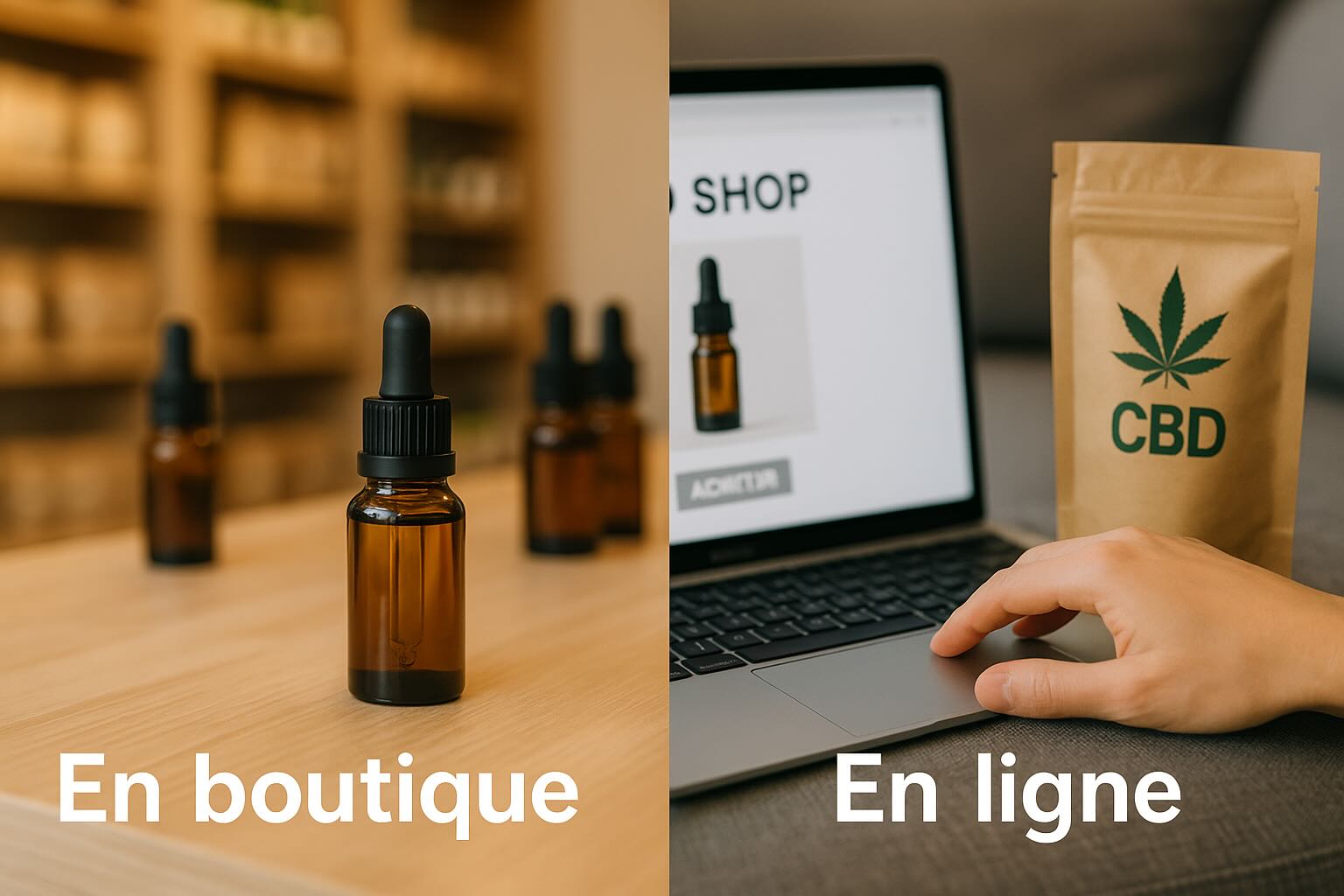 CBD en ligne ou en boutique, où acheter du CBD ? - CBD Bicyclette