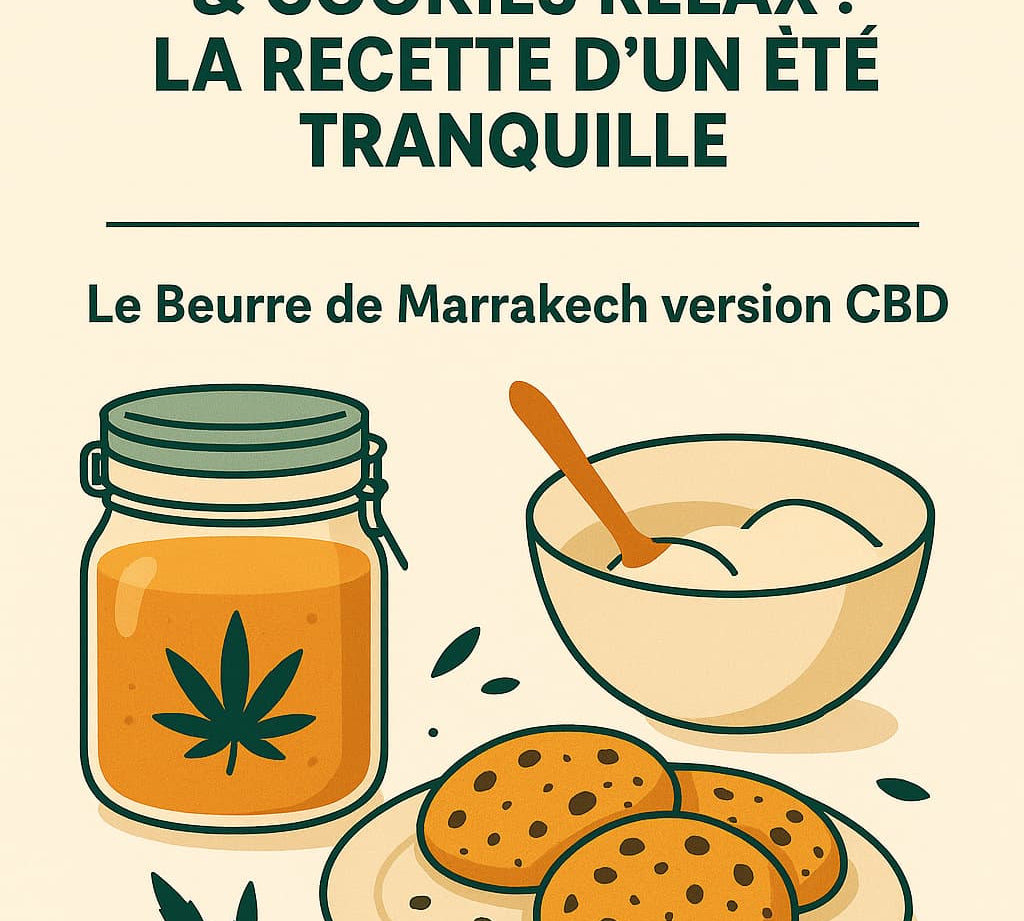 Beurre de Marrakech & cookies relax : la recette d’un été tranquille
