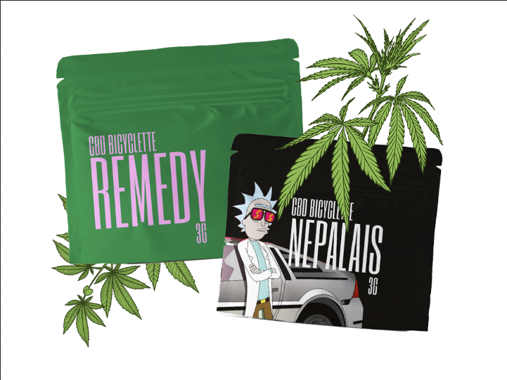 CBD sans THC - fleurs et résines CBD Bicyclette