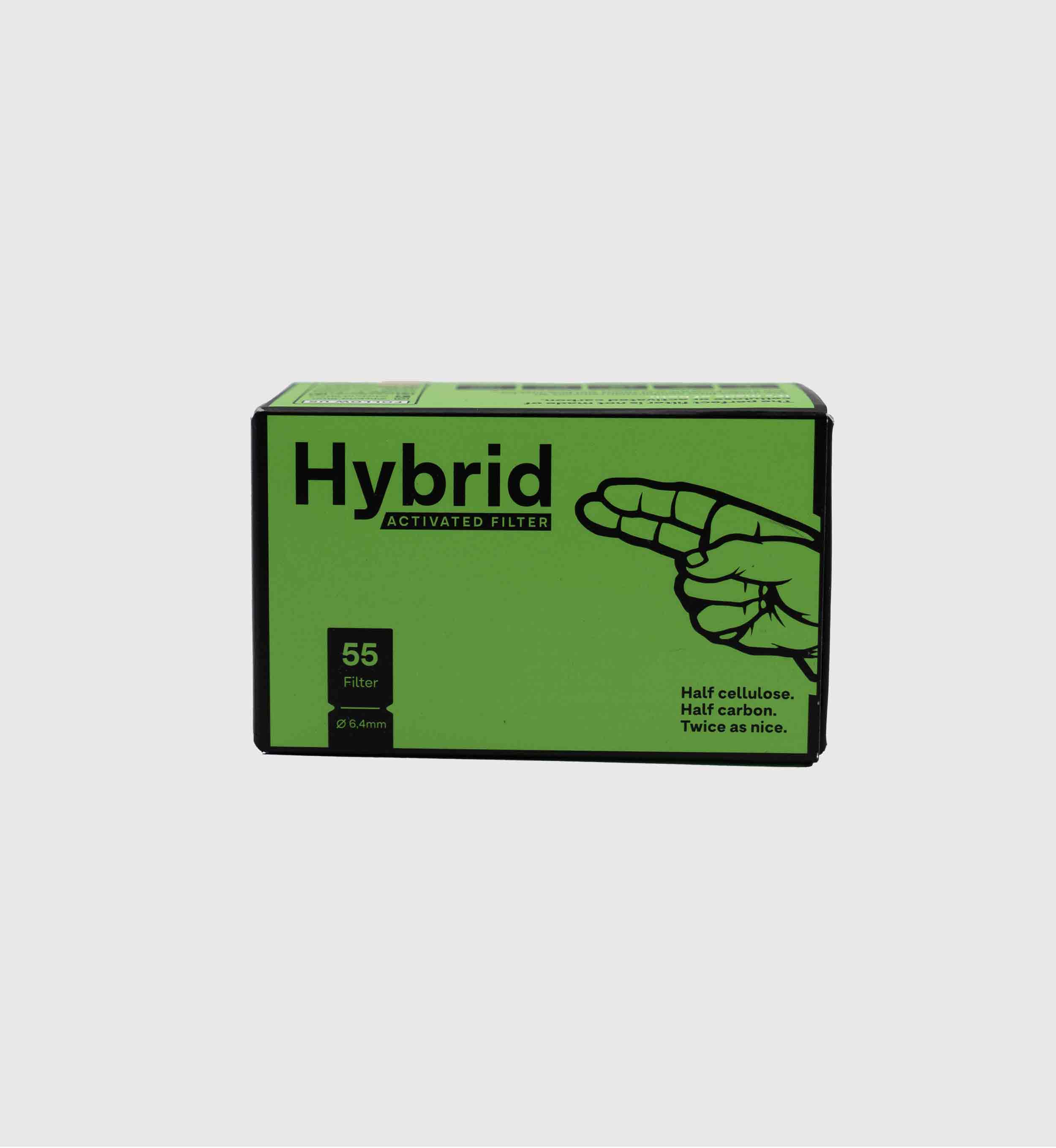 FILTRE CHARBON ACTIF HYBRID 6.4MM