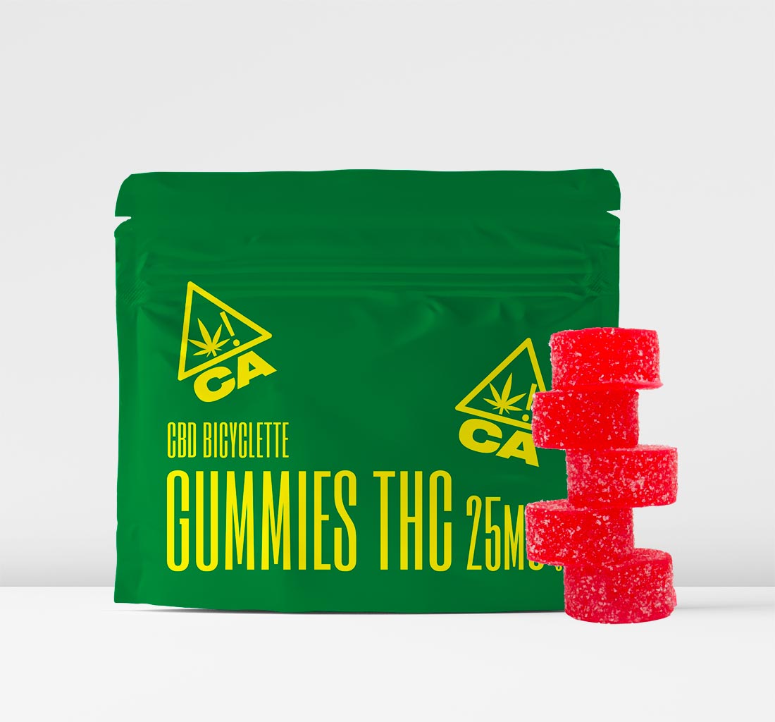 GUMMIES THC 25MG CERISE