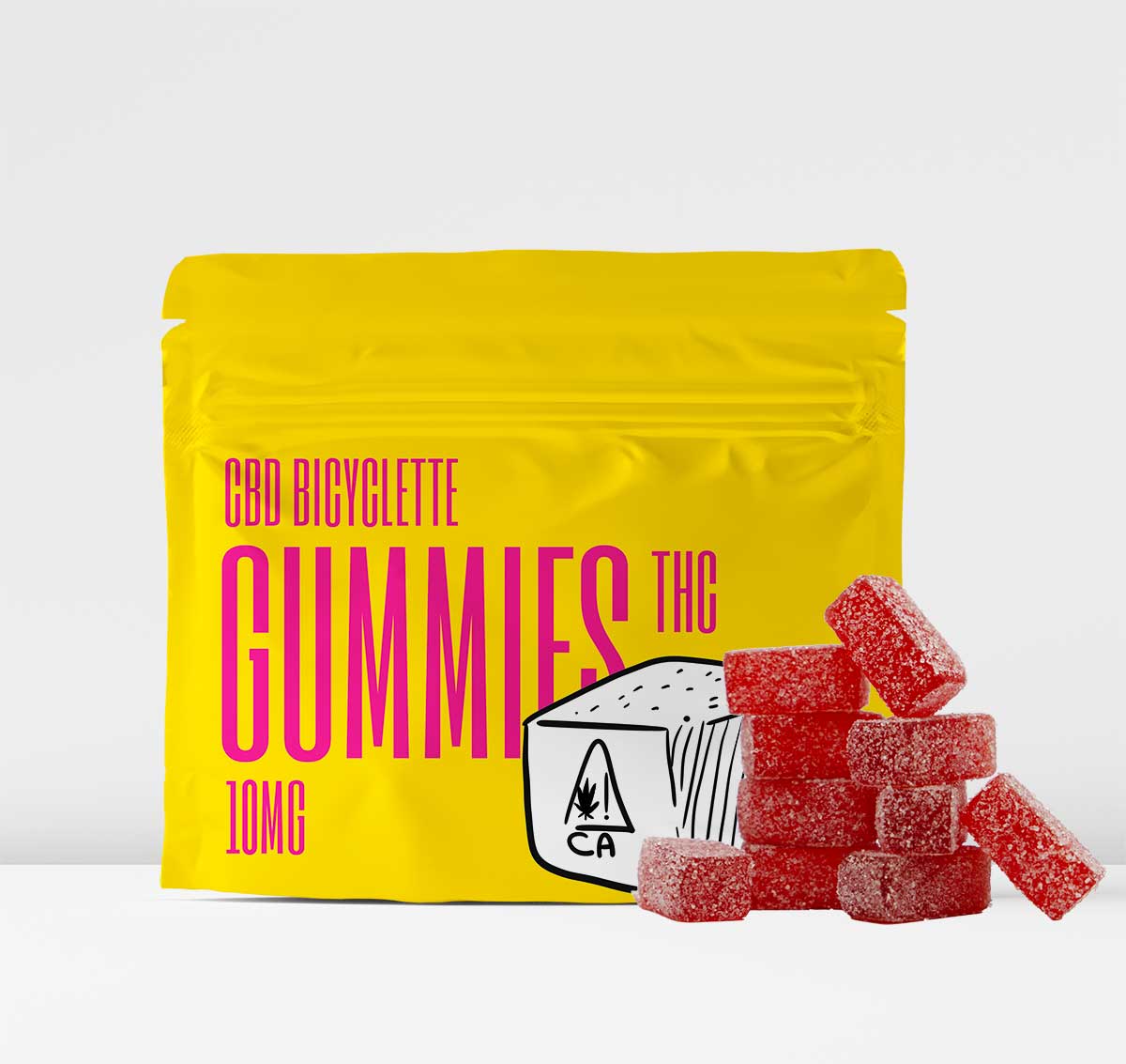GUMMIES THC 10MG FRAISE