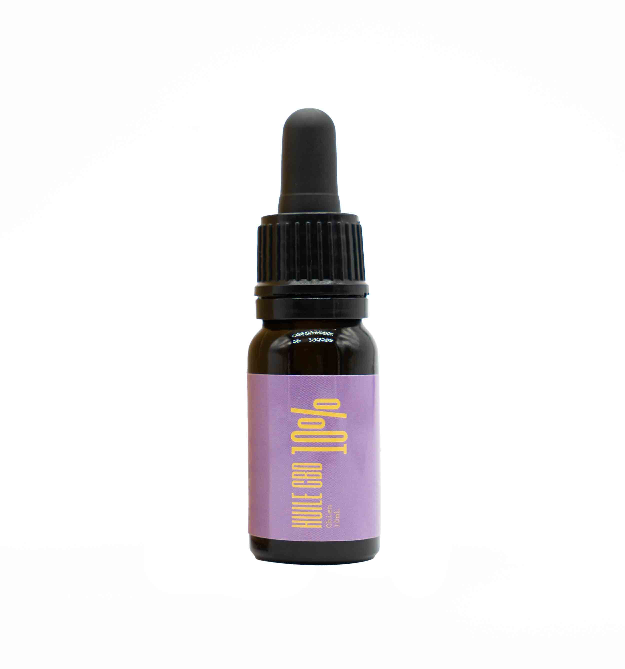 HUILE CBD CHIEN 10%