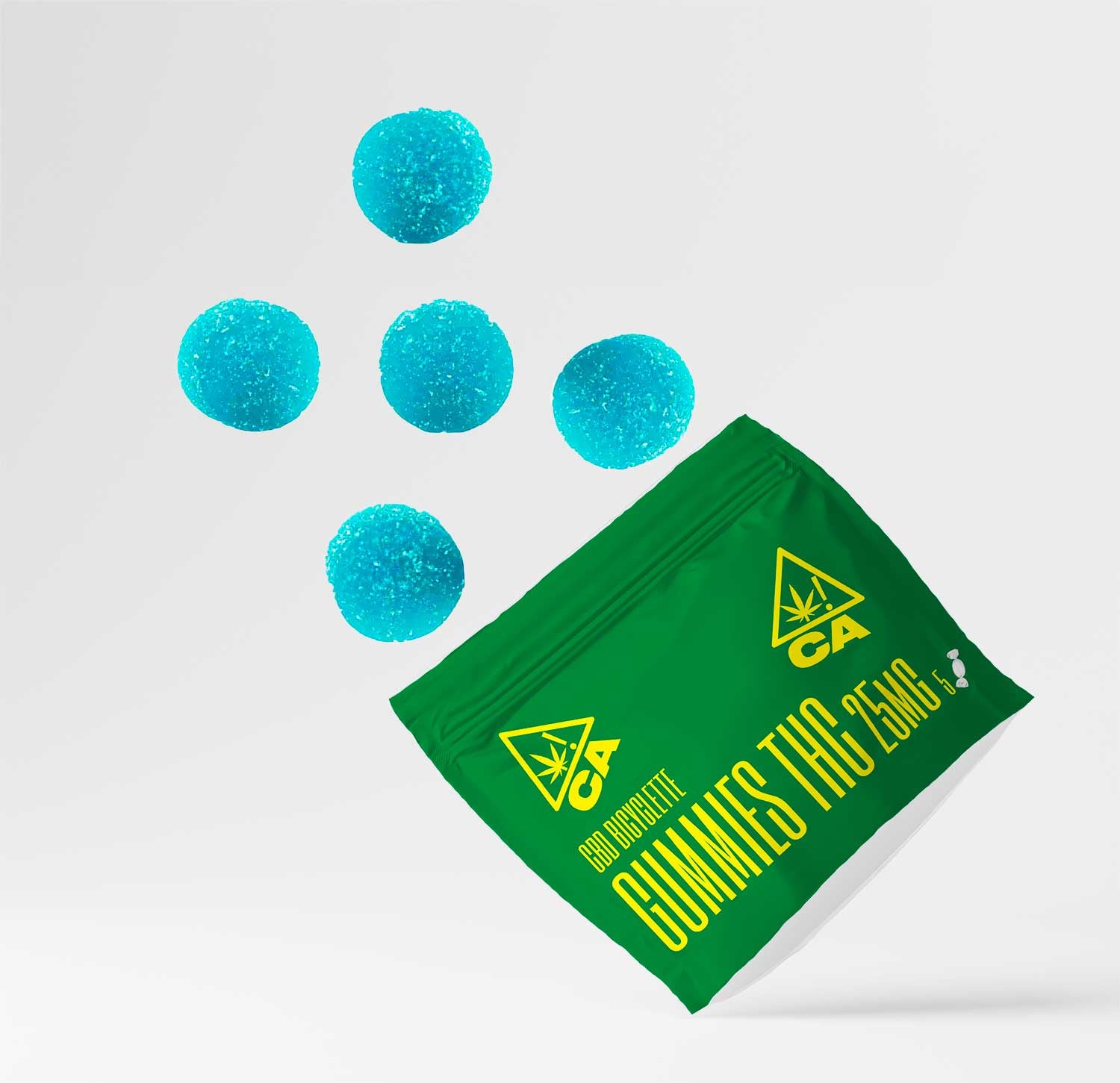 GUMMIES THC 25MG MYRTILLE
